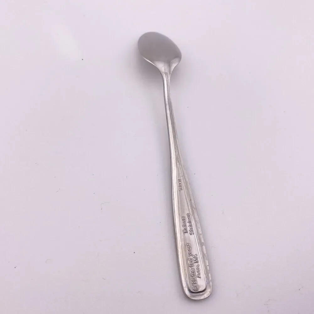 VINTAGE 1980 THE FIRST YEARS STAINLESS FLATWARE INFANT BABY SPOON AVON MA